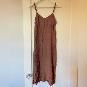 kara-line Spaghetti Strap Midi Dress